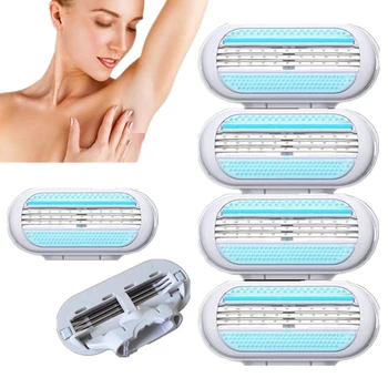 Hot! 4pcs/lot Beauty Shaving Razor Blade For Women, High Quality Safety Female Sharpener razor For Venuse