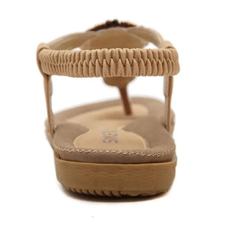 Delle Estate Scarpe Nuovo Dei Femminili Boemia Bella Stringa Decorazione Tallone Della Nazionale aprioct Pattini Di Donne Stile Black Piattaforma Sandali vYxqdv