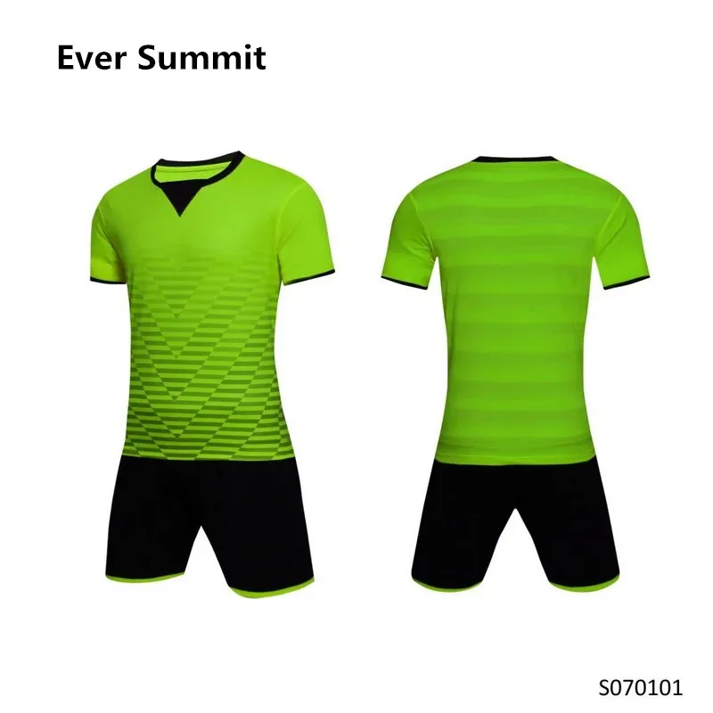 Ever Summit Soccer Jersey 070101 футбольные комплекты одежды тренировочная пустая Версия Настраиваемый Логотип, название, форма под заказ