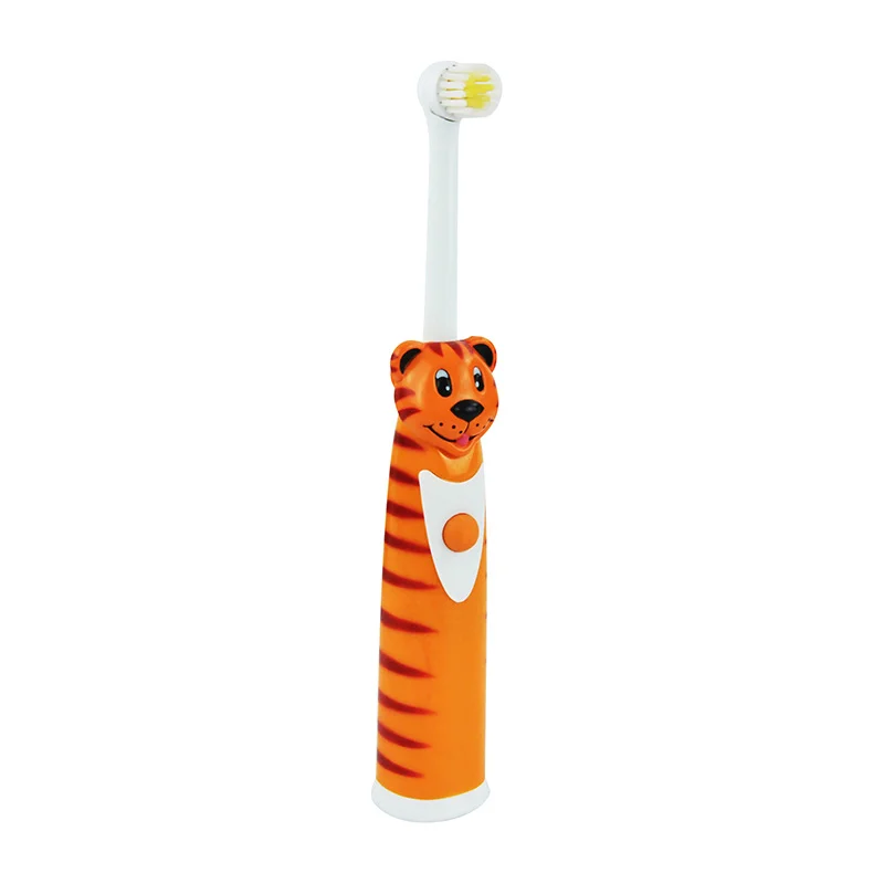 Электрическая зубная щетка для детей, мультяшная зубная щетка, Детская электрическая Массажная ультразвуковая зубная щетка, уход за зубами, гигиена полости рта