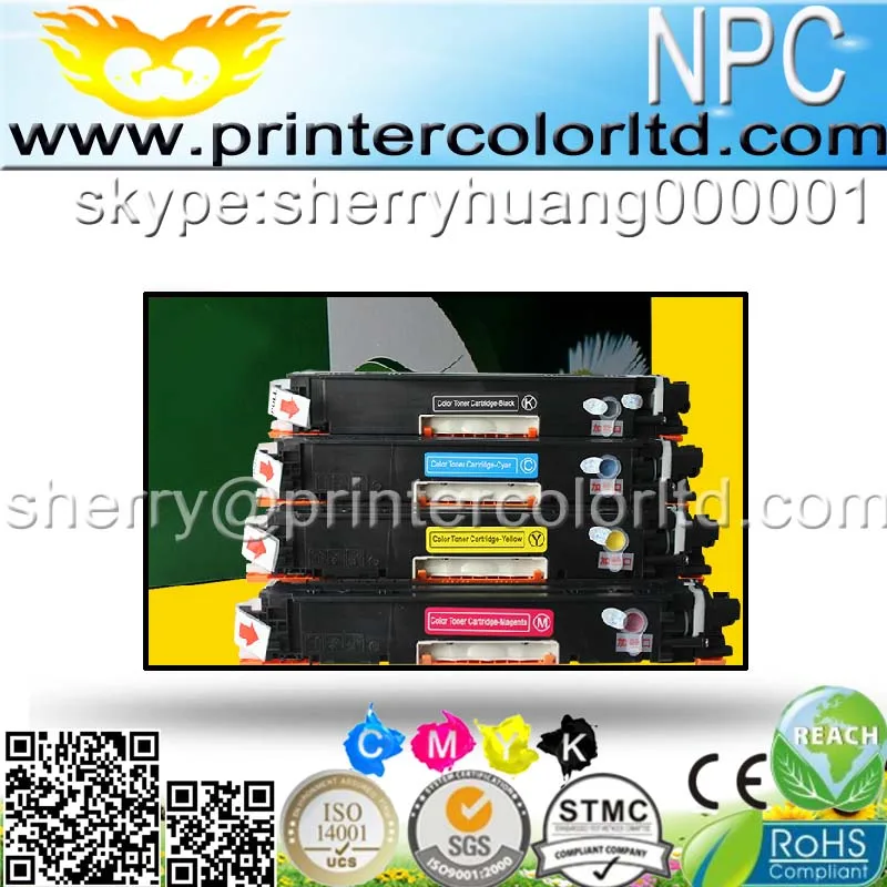 Для hp 126A CE310A CE311A CE312A CE313A цветной тонер-картридж для hp CP1025/1025NW LaserJet Pro 100 цветной MFP M175/M275NW