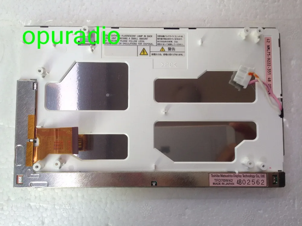 ЖК-дисплей Matsushita TFD70W42 TFD70W41 для Subaru Tribeca gps-навигация аудио радио 7 дюймов |
