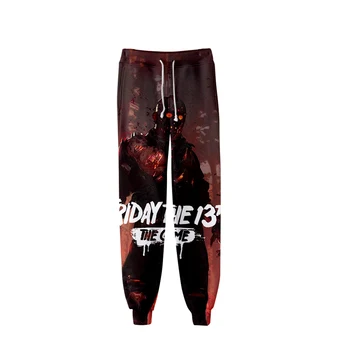 

Men's Casual Pants 2019 Autumn Friday The 13th The Game Trousers 3d Print Sweatpants Jogger Bodybuilding Gyms Pants Sportswear