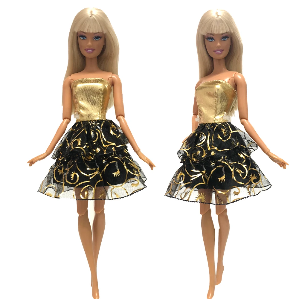 

NK 2019 Newest Doll outift Beautiful Handmade Party Clothes Top Fashion Design For Barbie Noble Doll Child Girls'Gift 231A DZ
