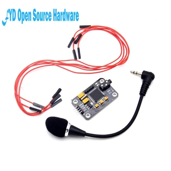 

1set Voice Recognition Module Microphone Wire Speech Recognition Voice Control Board For Arduino Compatible