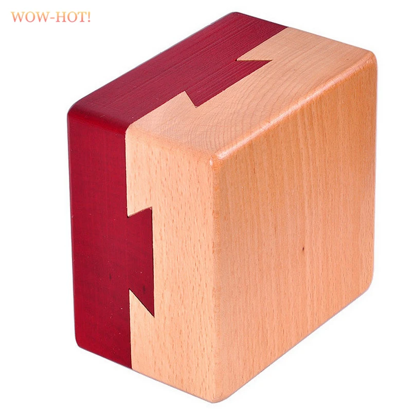 Klassische IQ Geist Holz Magic Box Puzzle Spiel DenkaufgabeCRH 