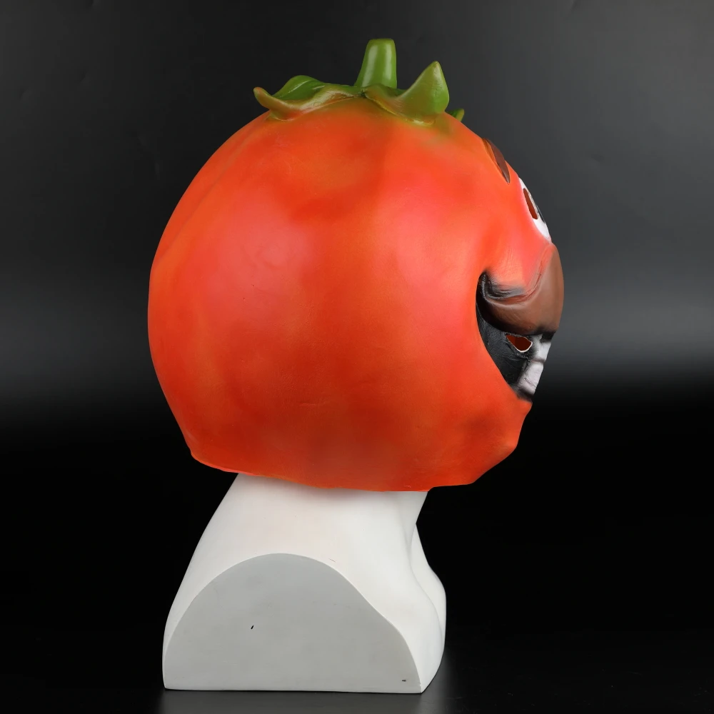 Game Drift Tomato Head Mask Tomato Town Halloween Costume Drift Funny Mask (12)