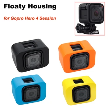

Go pro 4S Accessories Watherproof housing Surfing Float Backdoor Floaty Mount Housing Cover For Gopro Hero 4 Session Camera