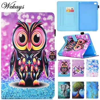 

Wekays For Coque Apple Pad IPad Mini 4 Cartoon Owl Leather Fundas Case For IPad Mini 4 Cover Cases For Ipad Mini4 Shell for Kids