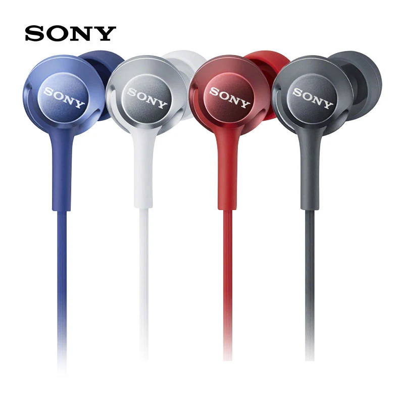 

Original Sony Earphone EX250AP Metal Earbuds Earpiece With Mic For XPERIA 1 10 Plus XZ1 XZ2 XZ3 Premium X XA1 XA2 XZS X Phones