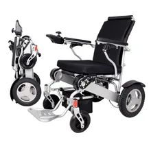 2019 Smart driving portable folding electric wheelchair for the elderly and disabled