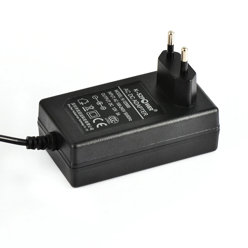 AC 100-240 В к DC 12 В 1A 1.2a 1.5a 2A 3A Питание адаптер для видеонаблюдения Камера DVR NVR светодиодные полосы ce