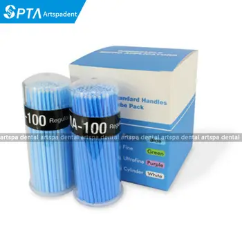 

200 Bule Dental Disposable Micro Brush Dental materials Micro Applicators