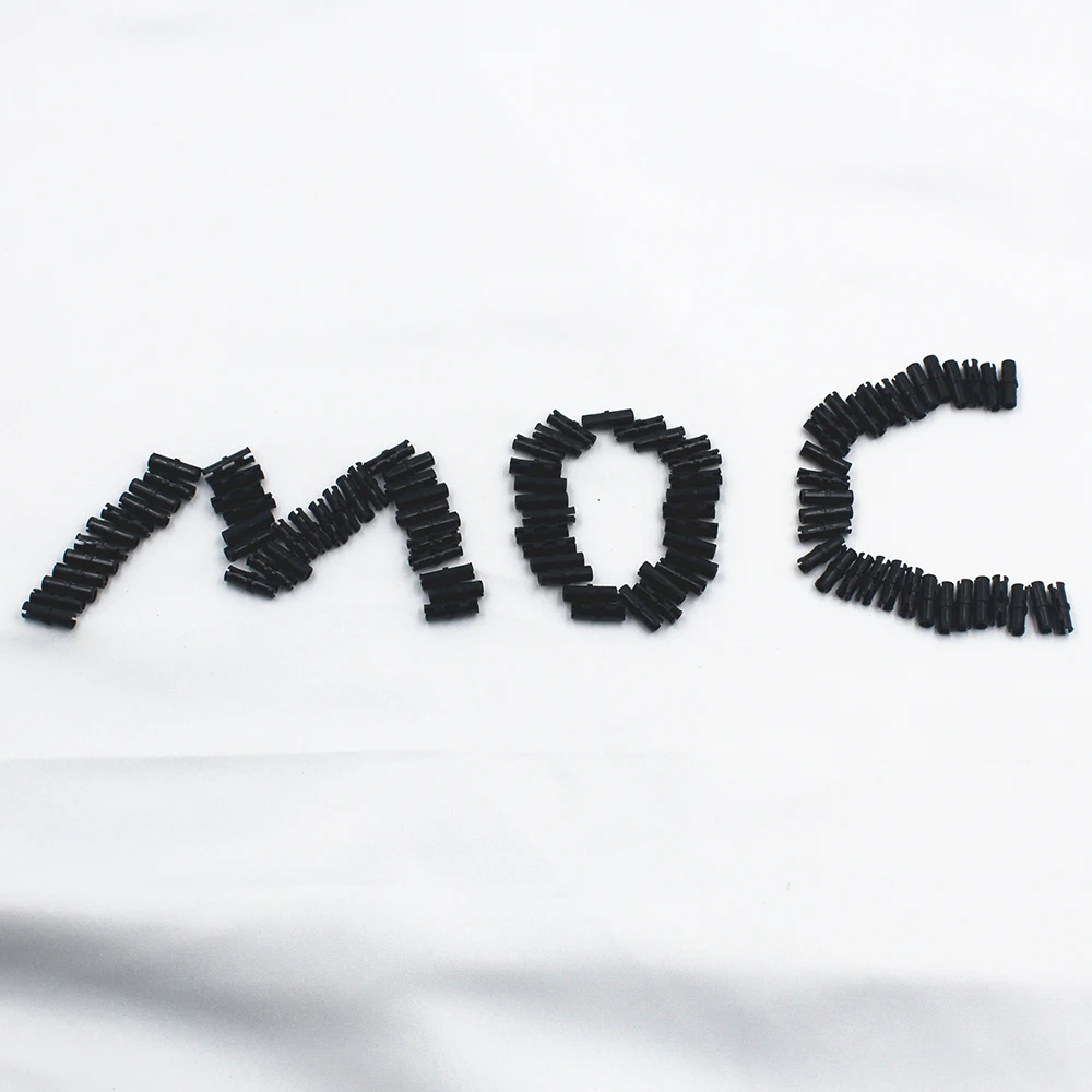 Самоблокирующиеся кирпичи строительные блоки MOC соединительные колышки (длина 2
