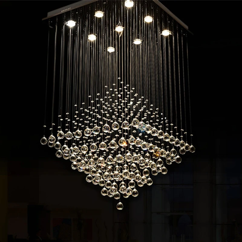 rain drop chandeliers