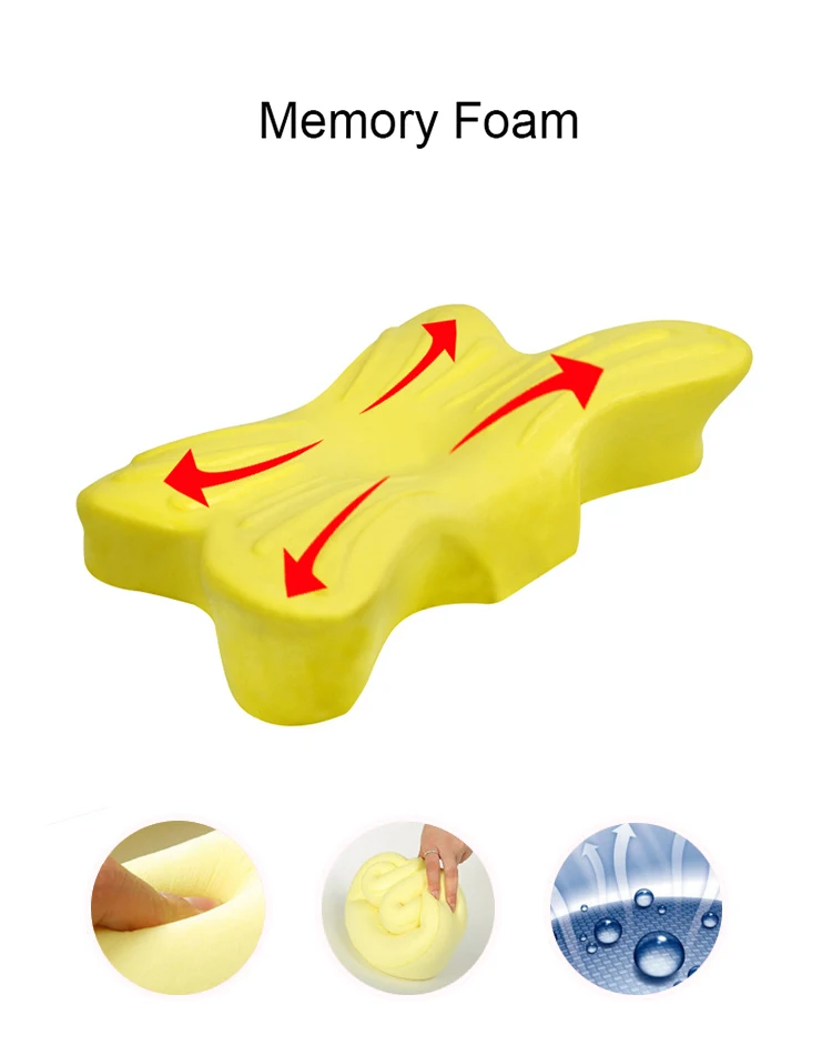 Многофункциональное постельное белье Ортопедическая подушка с эффектом памяти шейный отдел позвоночника антихрап подголовник подушка для шеи забота о здоровье боль Rlease