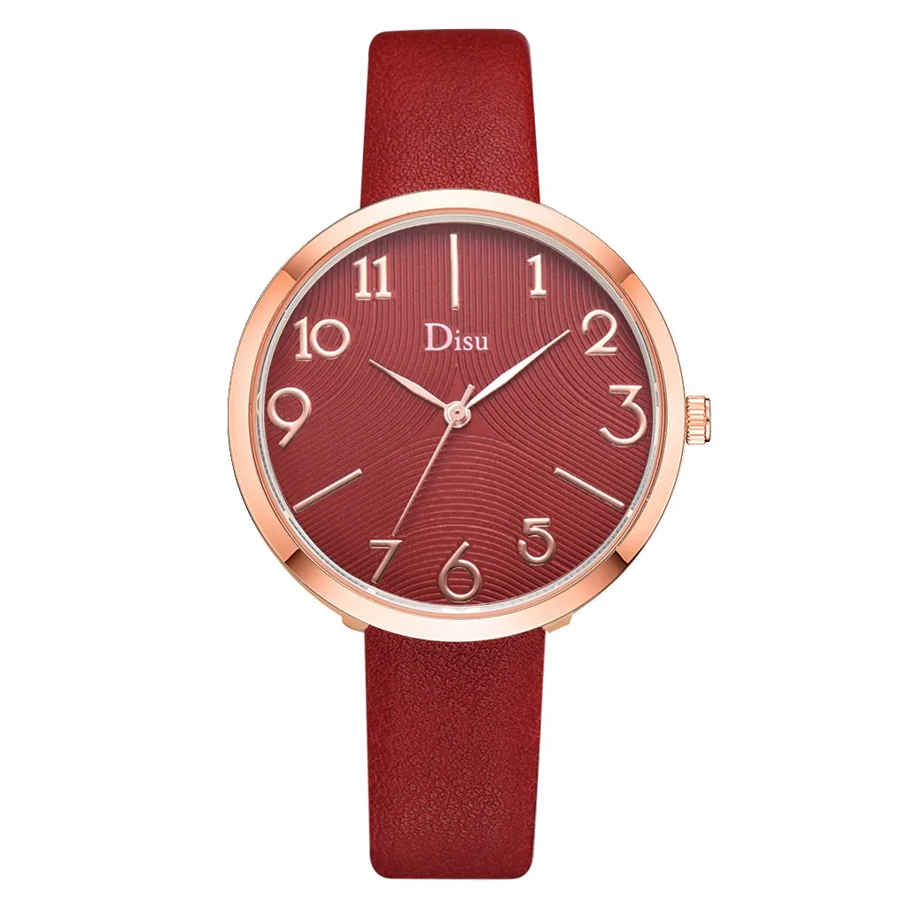 Женские часы Роскошные модные reloj mujer женские кожаные ремни часы креативные аналоговые кварцевые часы bayan kol saati