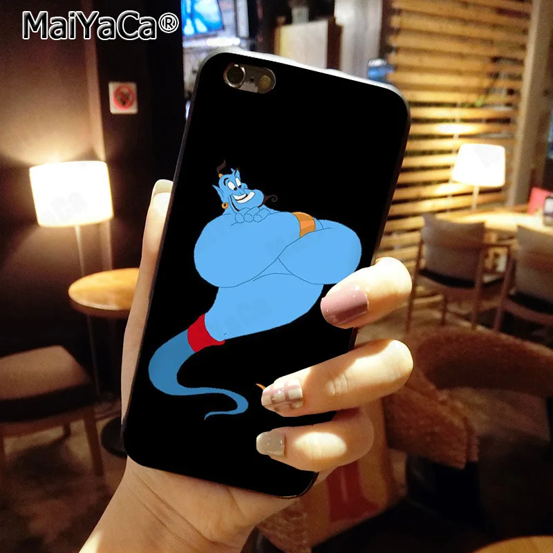 MaiYaCa Genie Aladdin Phone Case Slim Clear Soft TPU Back Cover for Apple iPhone 8 7 6 6S Plus X 5 5S SE XS XR XS MAX Cover MaiYaCa Genie Aladdin Phone Case Slim Clear Soft TPU Back Cover for Apple iPhone 8 7 6 6S Plus X 5 5S SE XS XR XS MAX Cover