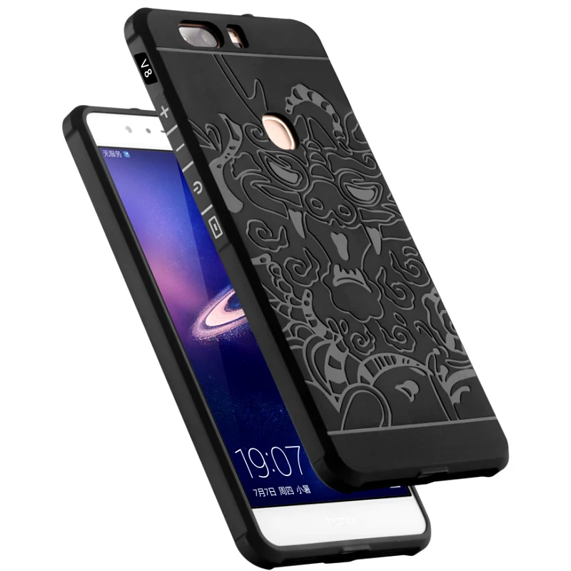 phone case For Huawei Honor V8 (5.7inch) case High quality silicon hard Protect back cover Mobile phone housing