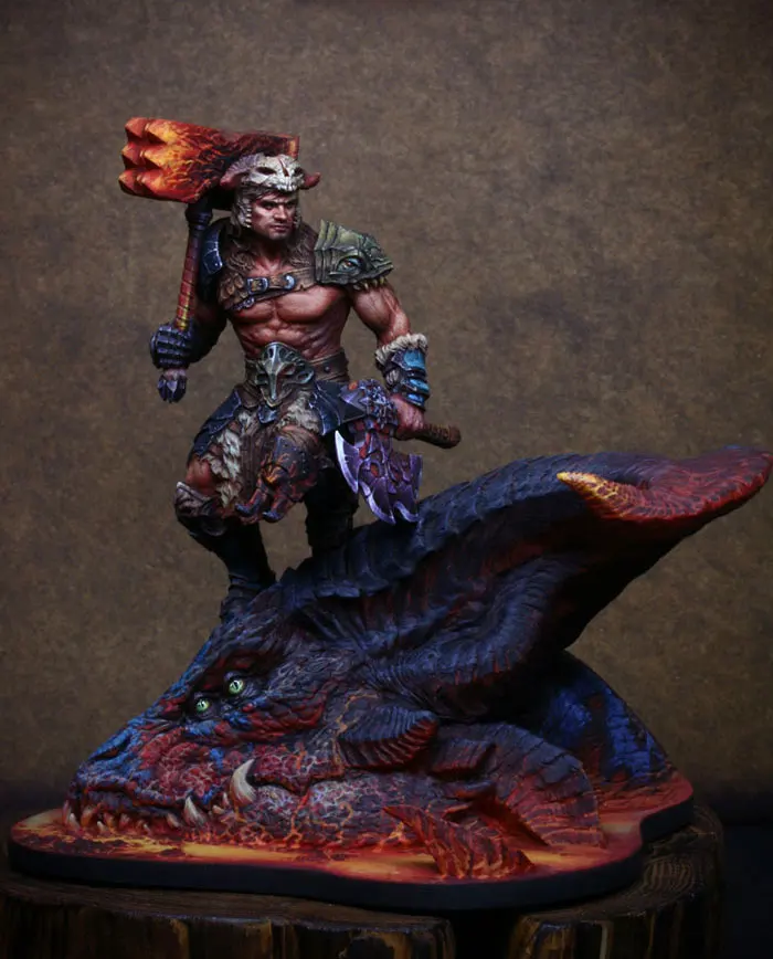

[tuskmodel] 75MM resin kits unpainted model kits A0201