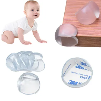

4pcs/lot Baby Safety Table Corner Protector Transparent Anti-Collision Angle Protection Cover Edge Corner Guard Child Security