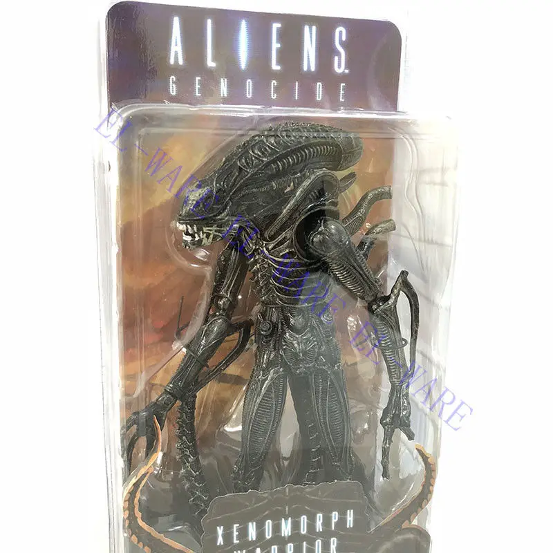 7 дюймов инопланетянин NECA серия 5 Alien Black Xenomorph Warrior 18 см ПВХ фигурка Коллекционная