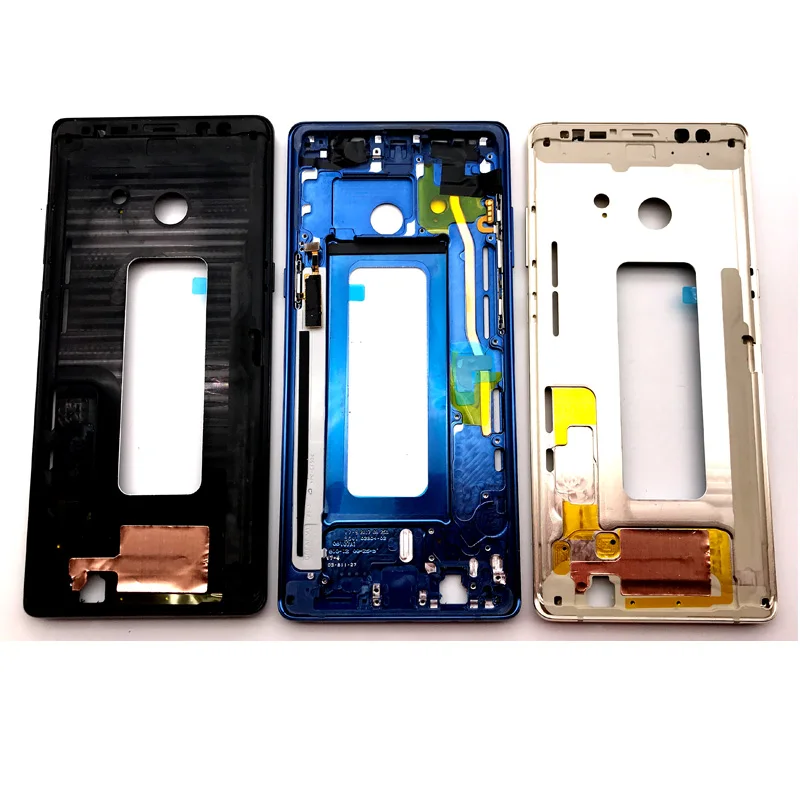 

3 Color Middle Frame Bezel Case Cover With Power Volume Buttong Key For Samsung Galaxy Note 8 Note8 N950
