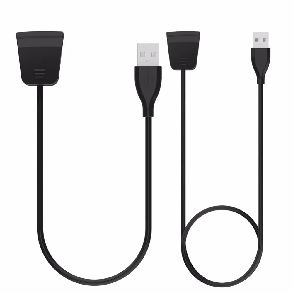 Black/Rose Red 55cm/100cm Smart Wristband Charger USB Charger Charging