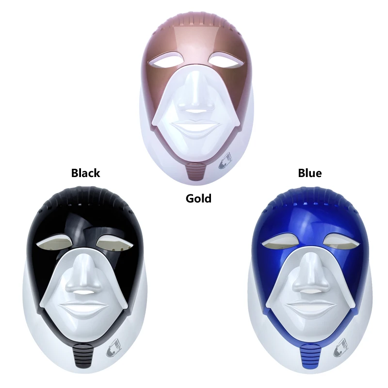  7 Colors Led Mask Spa facial masks Skin Rejuvenation Whitening Facial Beauty Daily Skin Care Mask L - 33017110926
