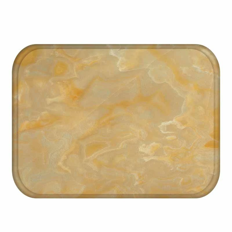Коврик для кухни, противоскользящий водонепроницаемый коврик в скандинавском стиле, Мраморная карта, полиэфирная резиновая подошва, пылезащитный коврик для ванной комнаты, 48224 - Цвет: E