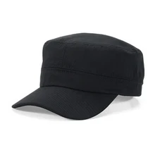 Fashion Mens Womens Army Cap Hat Sun Baseball Cadet Plain Cap Flat Top Hats Brim Visor Hat Cap Black / Navy Blue / Coffee Fashion Mens Womens Army Cap Hat Sun Baseball Cadet Plain Cap Flat Top Hats Brim Visor Hat Cap Black / Navy Blue / Coffee