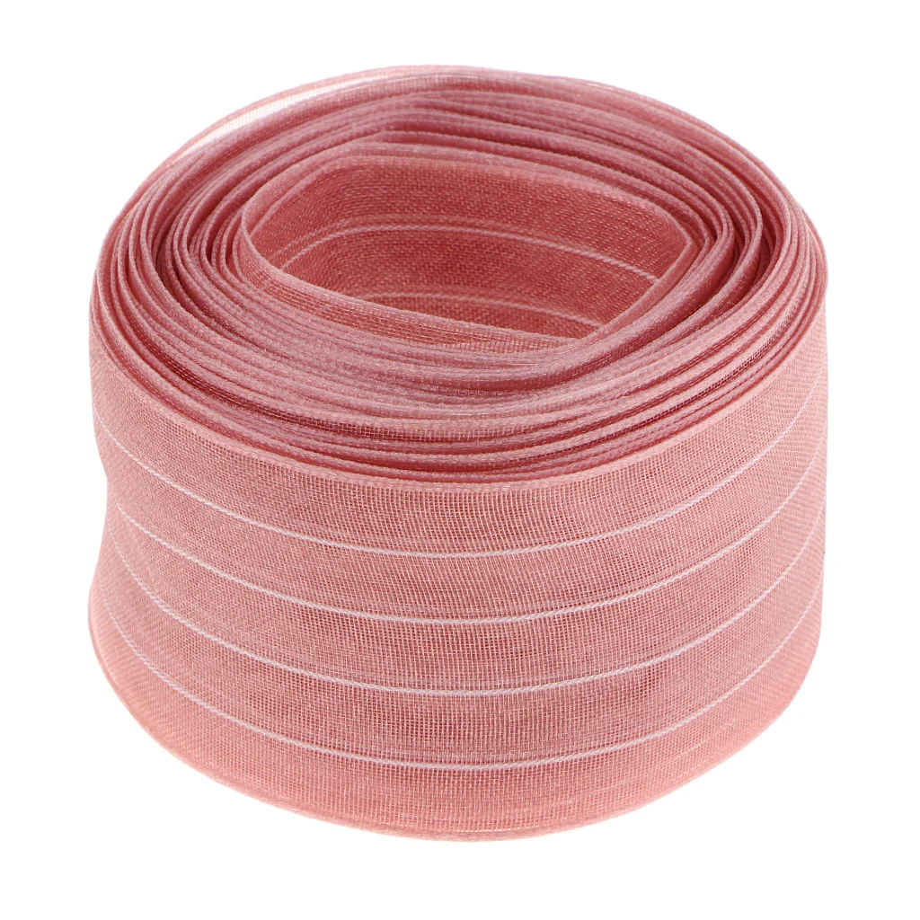Sheer Organza Ribbon Wired, 2 Colors Can Choose –Wedding, Party, Home, Shop Decorations 1roll /10 Yards