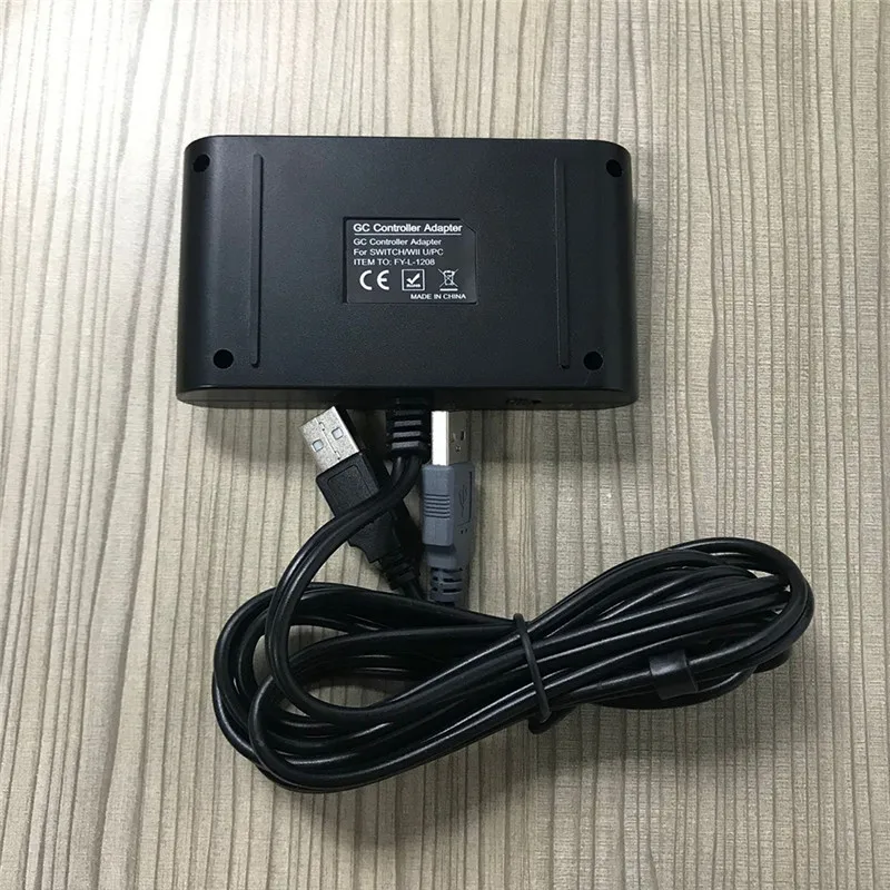 

GC Controller Adapter 4 Ports for Nintendo GC Wii U PC NGC Controller Converter for GameCube Support Wholesale