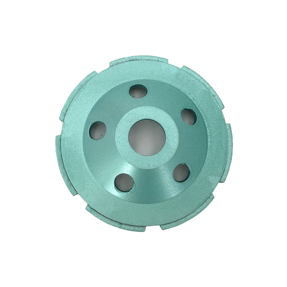 RIJILEI High quality 4inch Diamond grinding wheel disc Bowl Shape Grinding Cup for concrete floor marble Polishing pad HC05