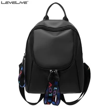 

LeveLive 2018 Fashion Women Small Backpack Waterproof Nylon Mini Backpack for Teenagers Girls Female School Bag mochila feminina