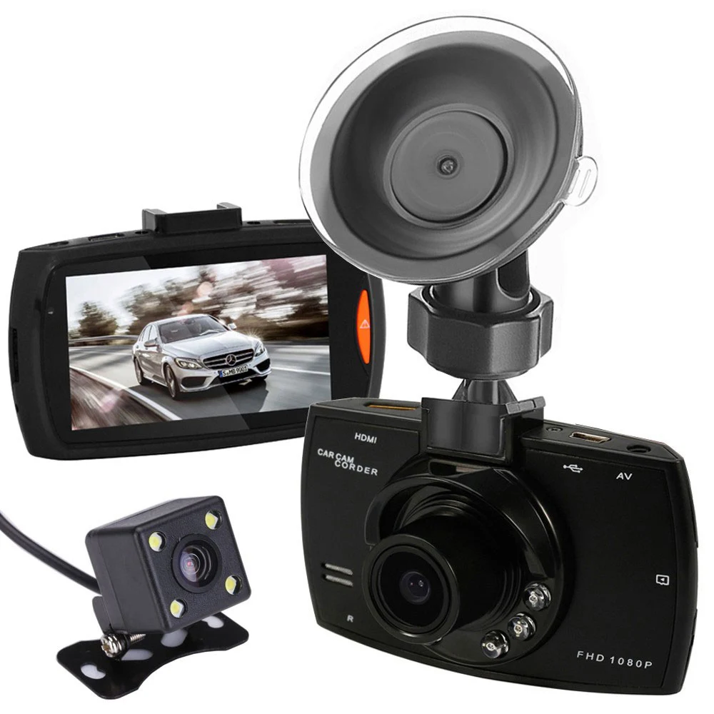 Автомобильный видеорегистратор G30 с двумя камерами Full HD 1080P|Видеорегистраторы| |