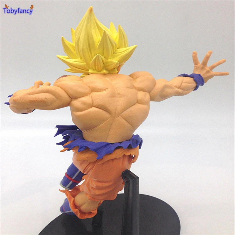 Tobyfancy Dragon Ball Z Фигурки Гоку dxf Аниме Драконий жемчуг: рисунок pvc 210 мм esferas del дракон
