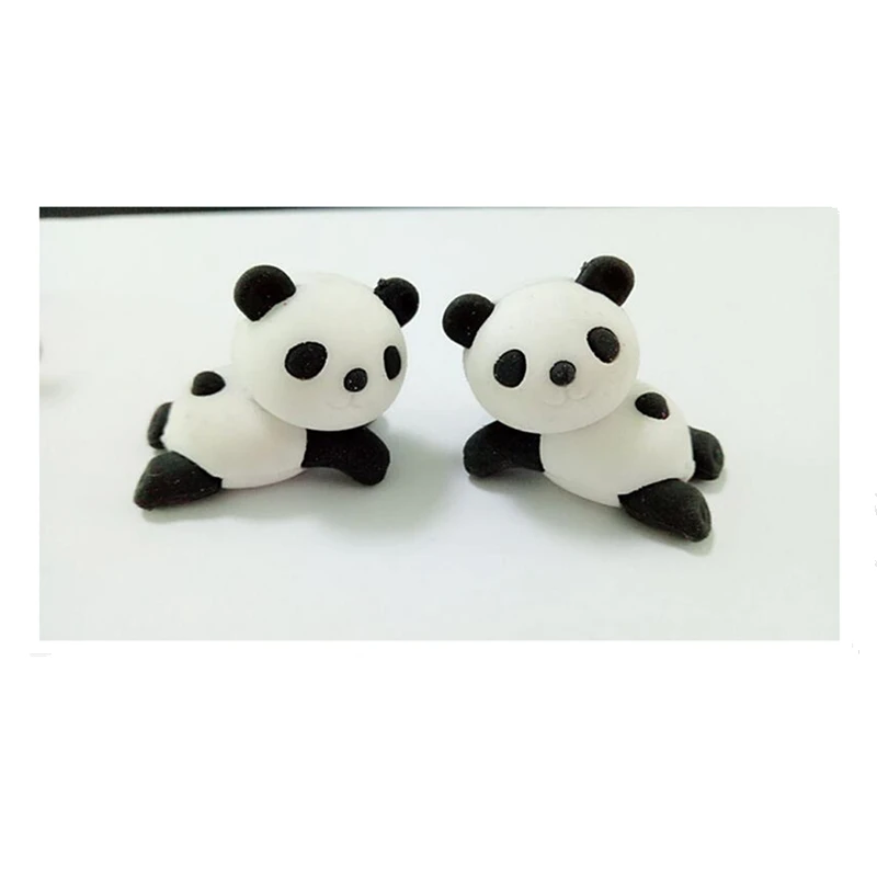 Adroable Animal 3d Panda Rubber Eraser Kawaii Creative Cute School
