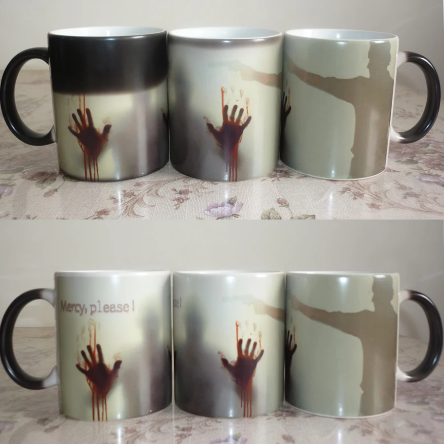 THE WALKING DEAD LOGO CERAMIC COFFEE MUG CUP