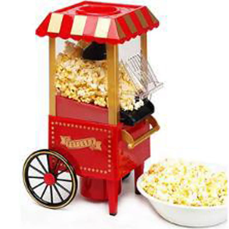 Binnenlandse Nostalgie Elektrische Vintage Hot Popcorn Maker Min Size Thuisgebruik Popcornmachine Popcorn Fornuis Voor Verwerkers| - AliExpress