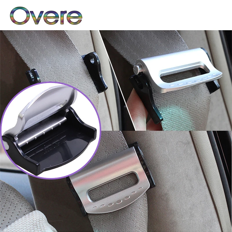 Overe 2 шт. автомобильный держатель ремня безопасности для Renault Megane 3 Duster Captur Chevrolet Cruze