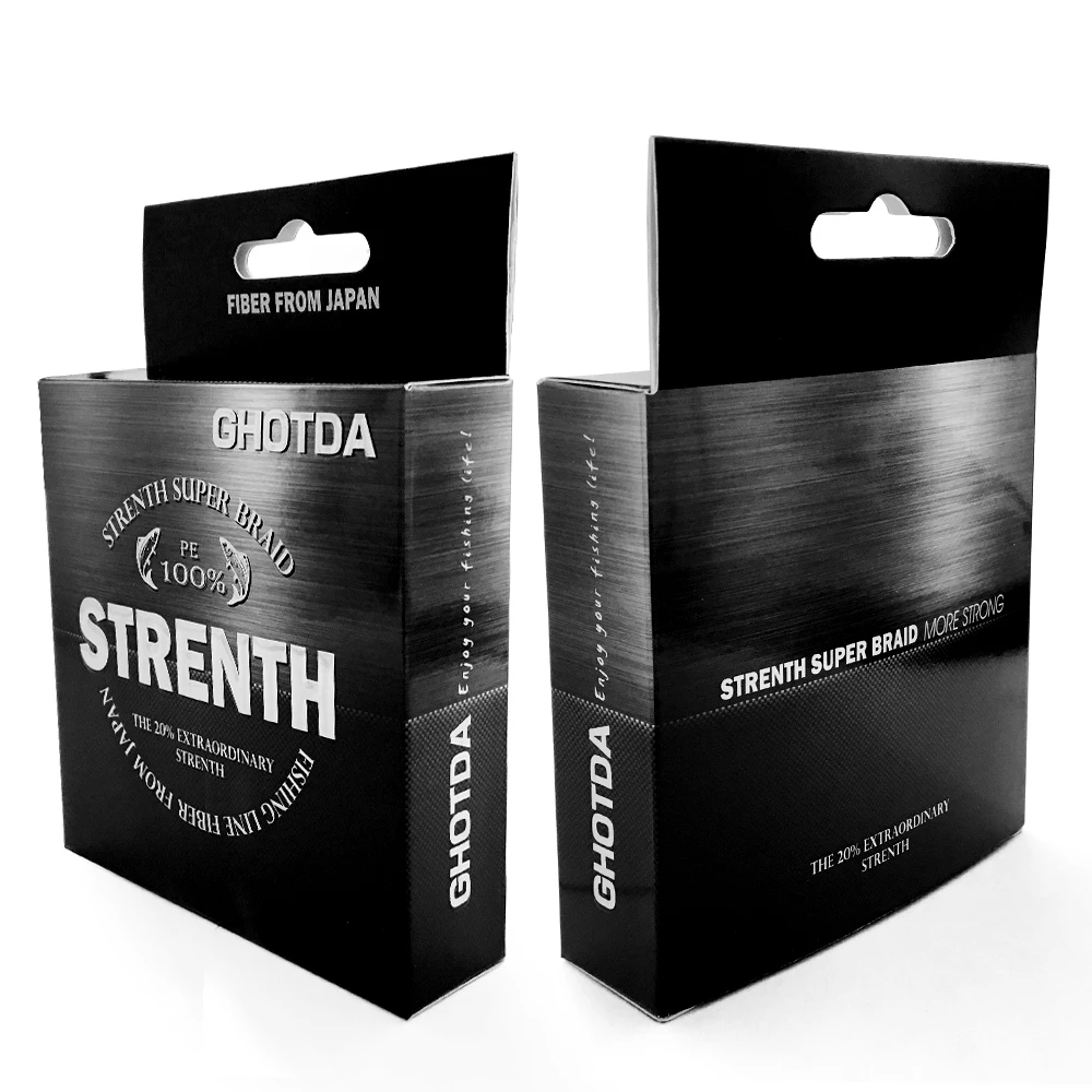 GHOTDA Braided Fishing Line 8 Strands 9 Strands 4 Strands Yellow 100M 150M 300M 500M Cord linha multifilamento 4/8/9 Fishing