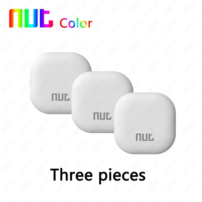 

3 Pieces NUT color 3 3s 2 2s mini Smart finder Tag Wireless Bluetooth 4.0 Tracker Wallet Key Finder GPS Locator Anti Lost Alarm