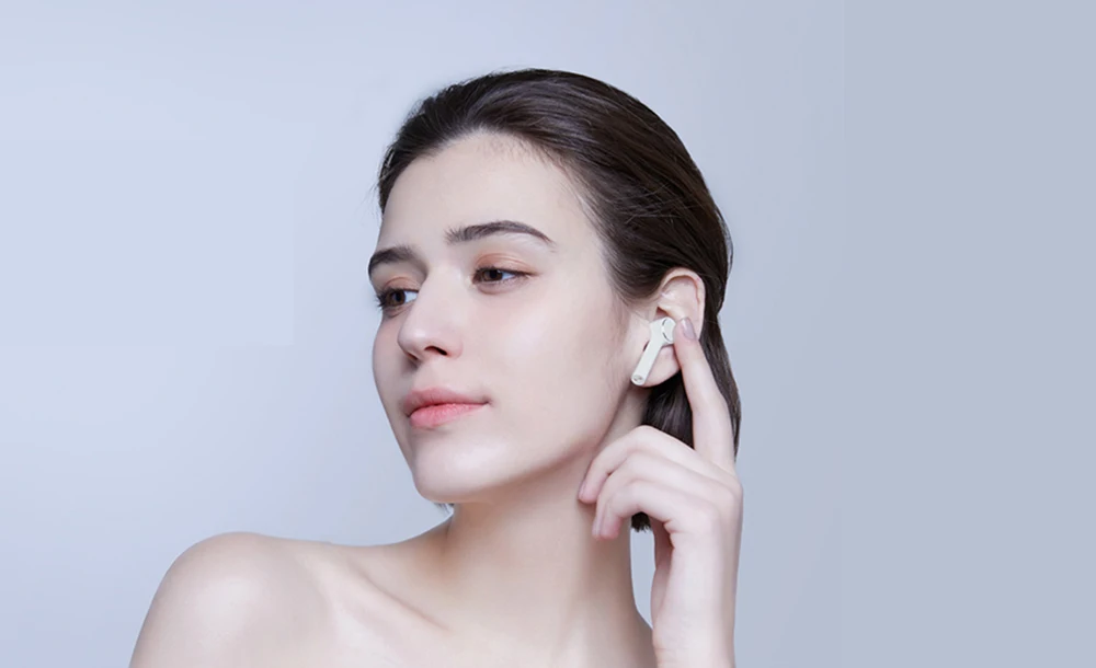 Xiaomi Airdots Pro СПЦ Bluetooth наушники ANC переключатель коснитесь Управление IPX4 Водонепроницаемый Беспроводной наушники