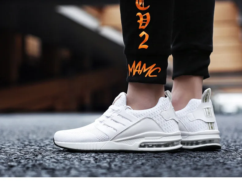 Sneakers Men Running Shoes Mesh Breathable Army Green Man Lace-up Jogging Shoes Couple Walking Sneakers Women (16)