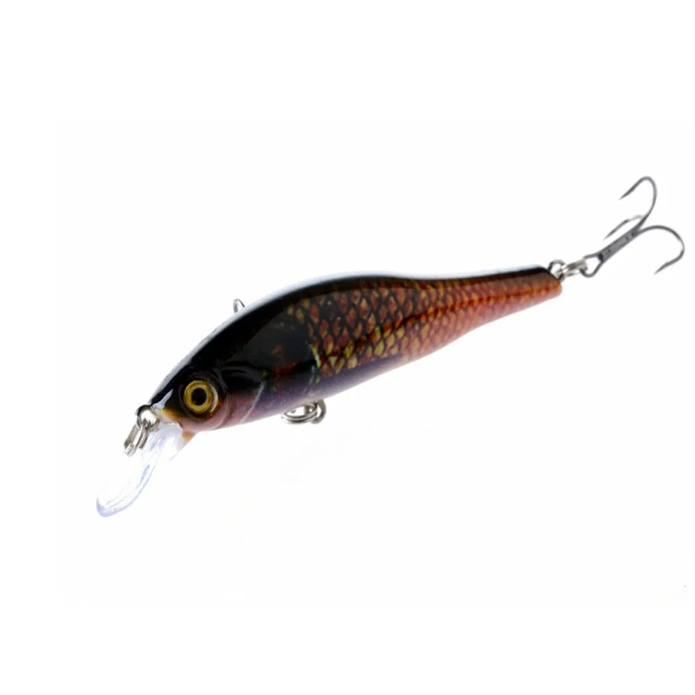 1 шт. Рыболовная Приманка Minnow 11 5 г/9 см роспись жесткая искусственная приманка с 6 #