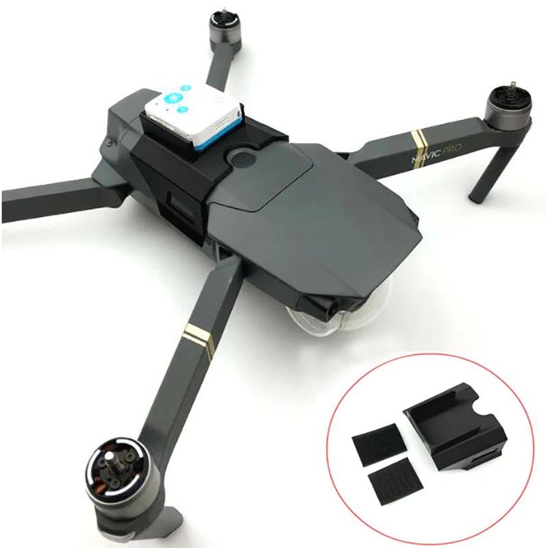 

For DJI Mavic Pro RF-V16 GPS Tracker Carrier Tracker Mounting Bracket Satellite Locator Holder 3D Printed Mavic Pro Accessorices