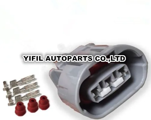 

5/10/20/50/100pcs/lot 3 Pin/Way Oval Style Alternator Plug Connector For Toyota 1JZ 2JZ 1UZ 7M Supra Chaser Soarer Cressida