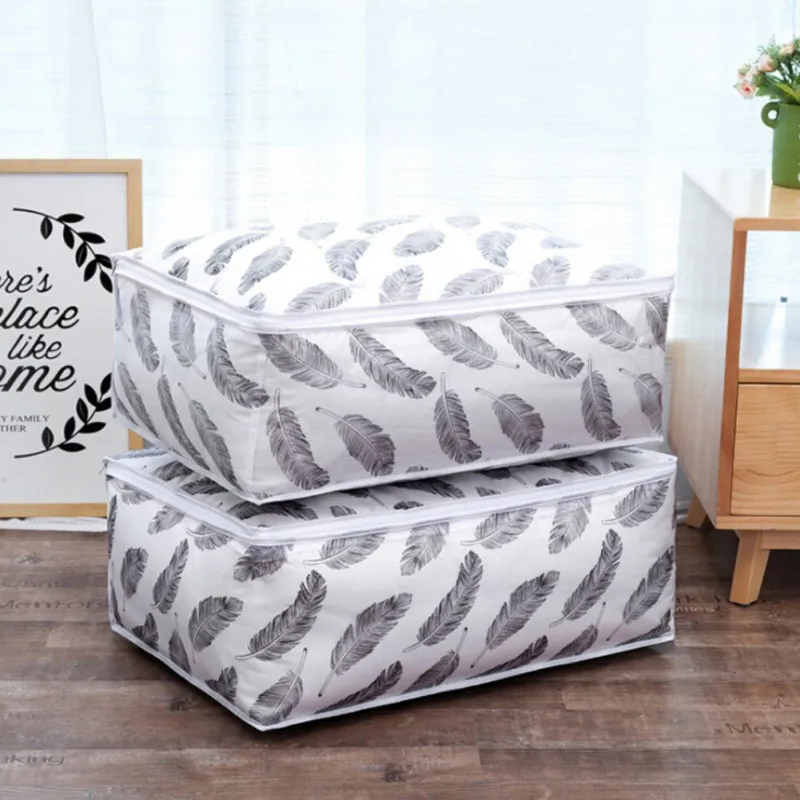 Quilt Storage Bag Home Clothes Quilt Pillow Blanket Storage Bag Travel