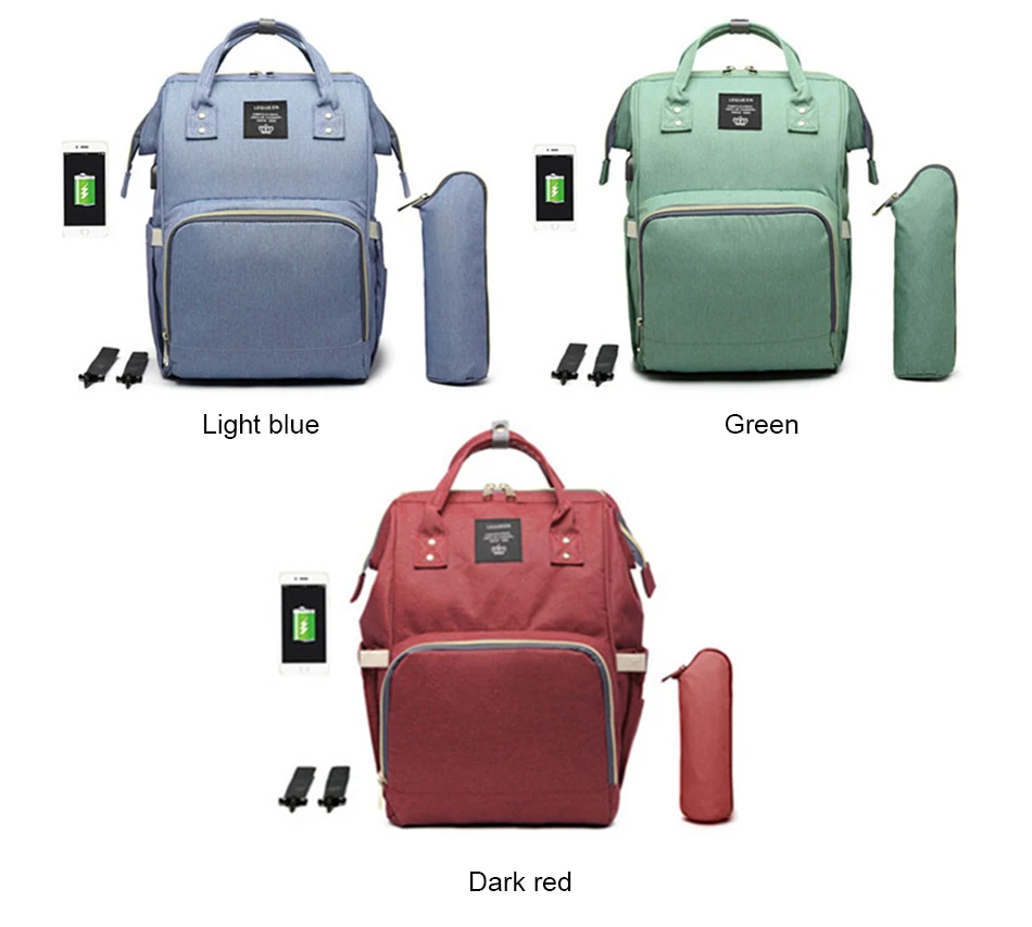 VRTREND дорожный рюкзак для беременных, сумка для кормления, сумка для детских подгузников с интерфейсом USB, большая вместительность, водонепроницаемый